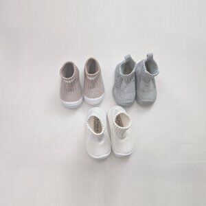3 Pairs of NWOT Baby Sock Shoes